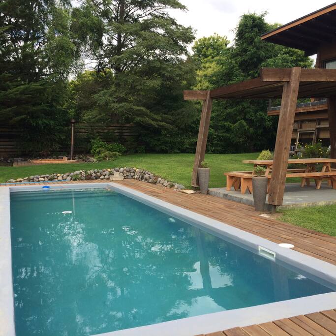 Piscina y hot tube