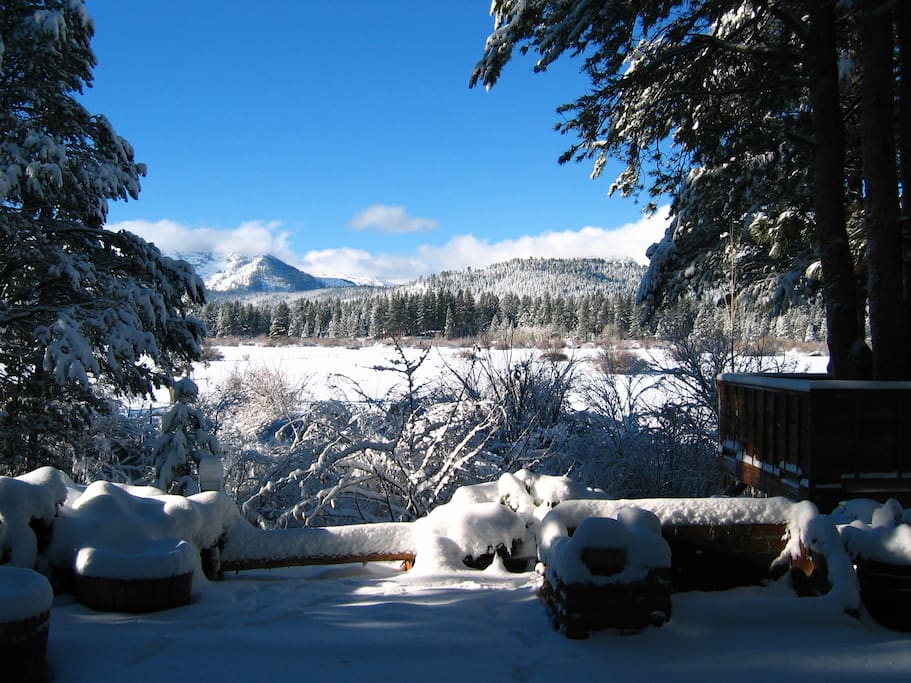Winter-time from the back patio
