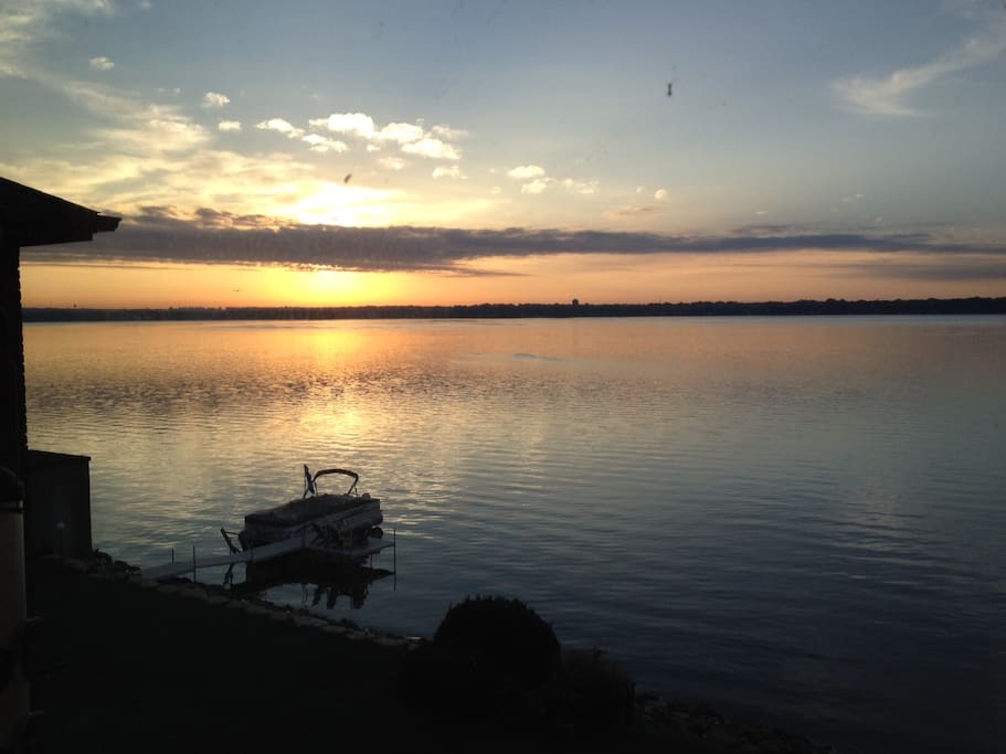 Rising with the sun is a great reminder of how wonderful life is on the lake!