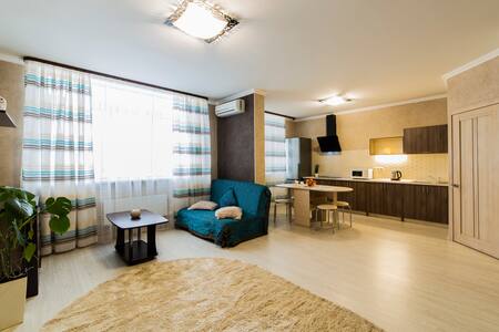 Apartment 4 minutes metro Osokorki, Adonis Clinic