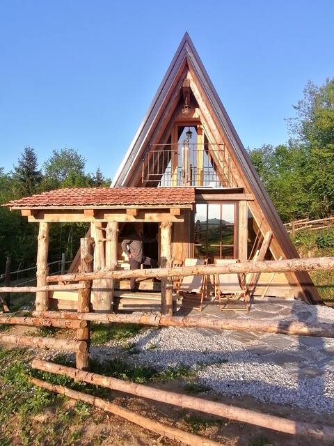 New Wooden House for 4 guests | Peaceful | Nature