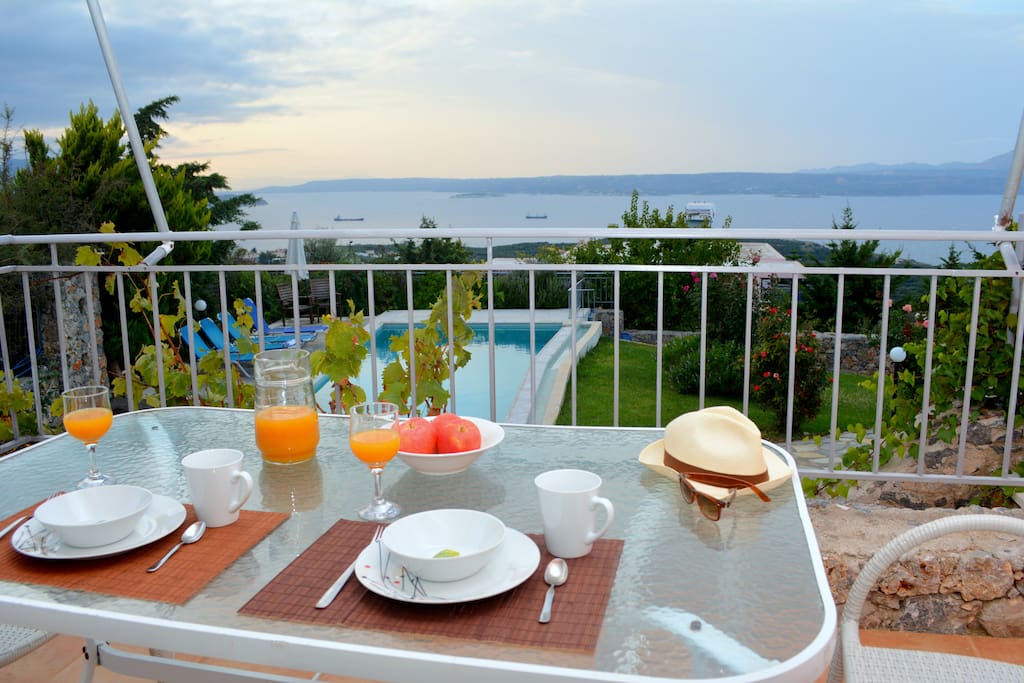 Bay view from the veranda