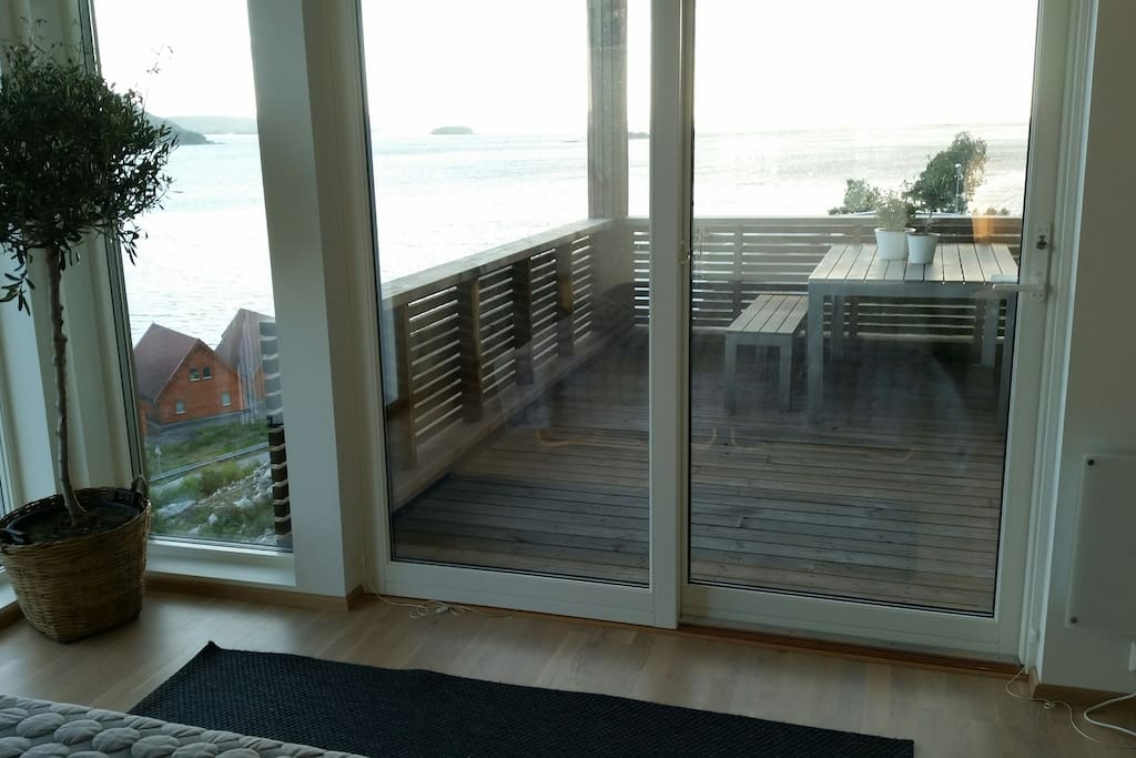 Access directly from bedroom to private outdoor area.