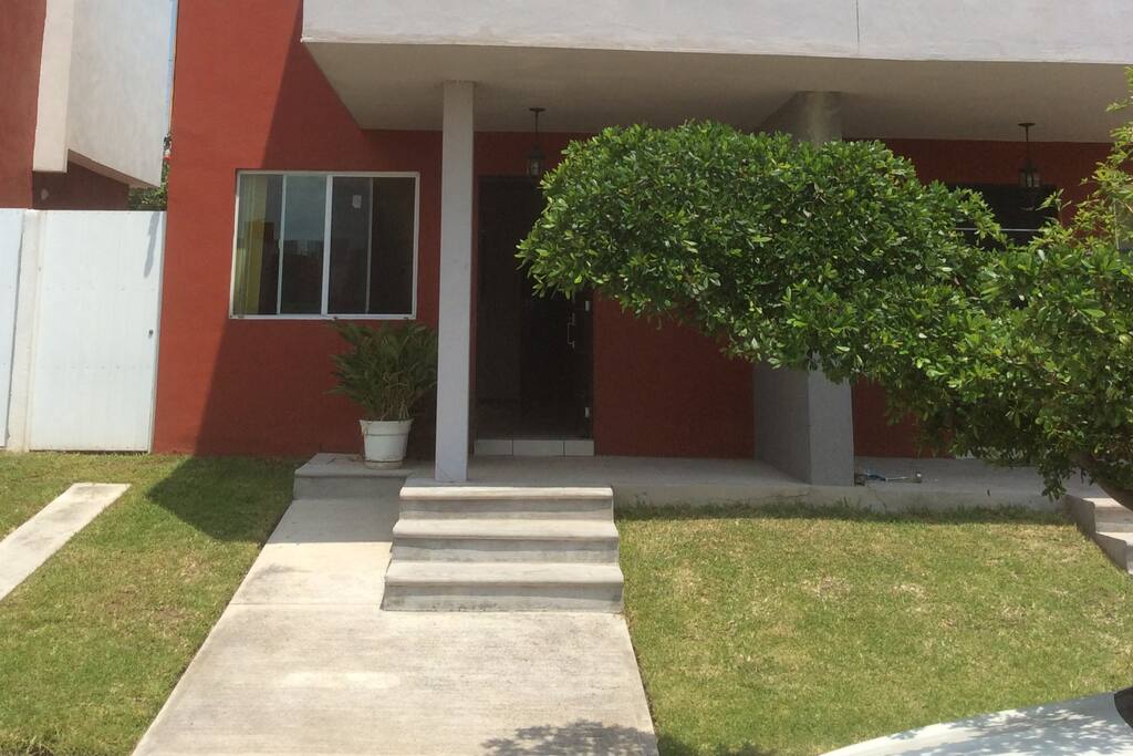 Fachada de la casa