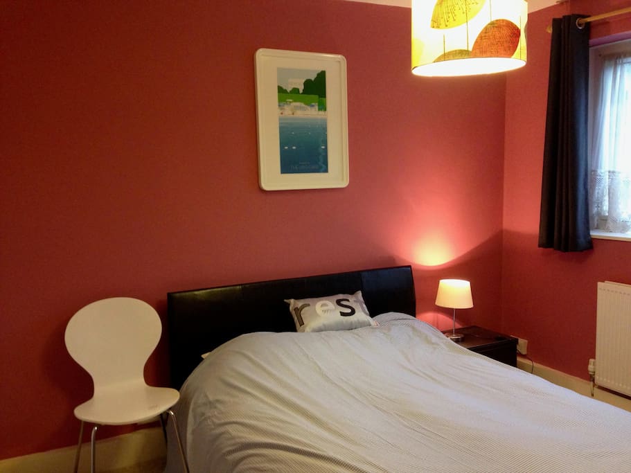 Recently redecorated double bedroom