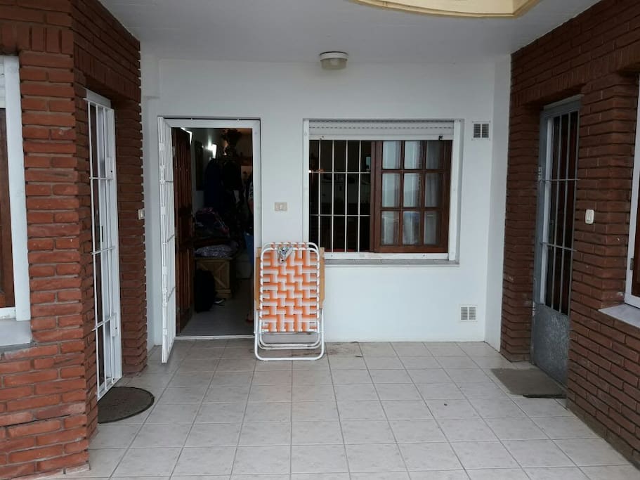 entrada del departamento