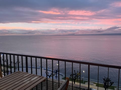 Swiss border apartment, dazzling view