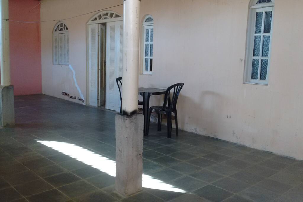Entrada garagem