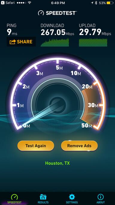 Free Hi Speed WiFi