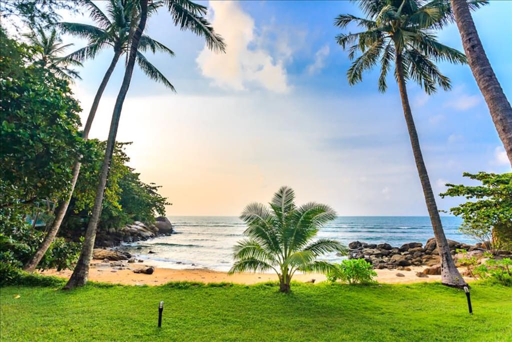 Private beach estate