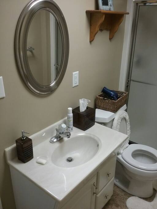 This is your 3 piece private en-suite bathroom.