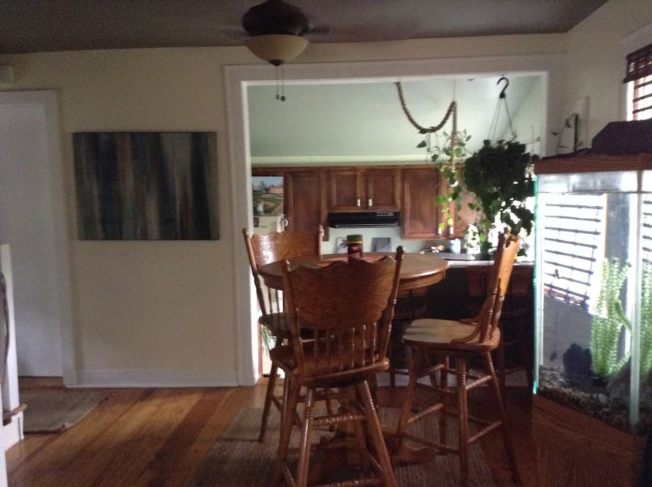 Cozy dining area