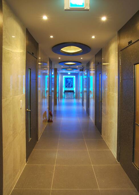 객실복도 Corridors in rooms