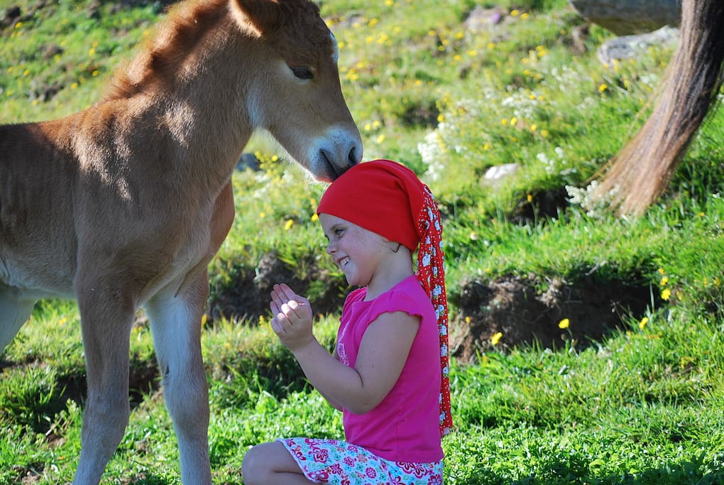 Our grand daughter and her favorite friend