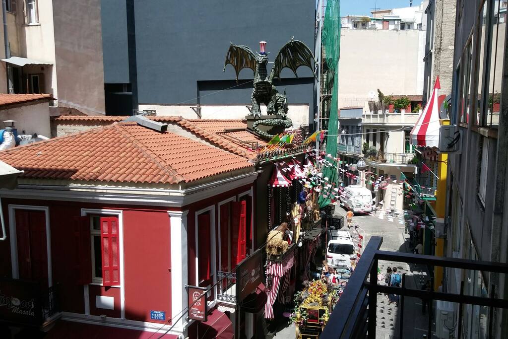 View from the balcony