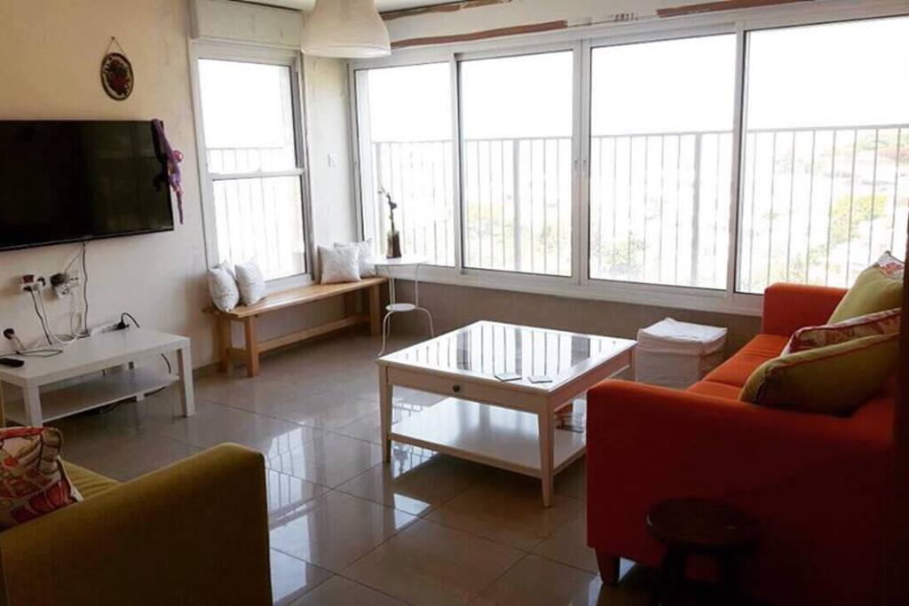 colorful and young living room