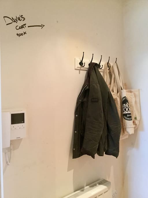 Entrance Hallway w/ camera door system.