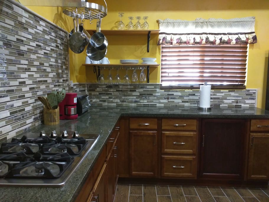 Spacious, modern kitchen
