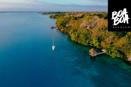BOA BOA best spot in Bacalar / JAGUAR 60% DISCOUNT