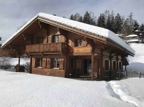 Chalet in Swiss Alps