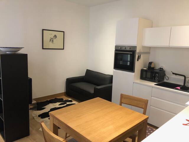 Historic center T1 with separate bedroom