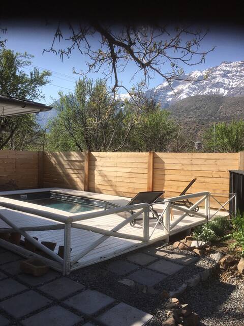 La Casita, in the Cajon del Maipo