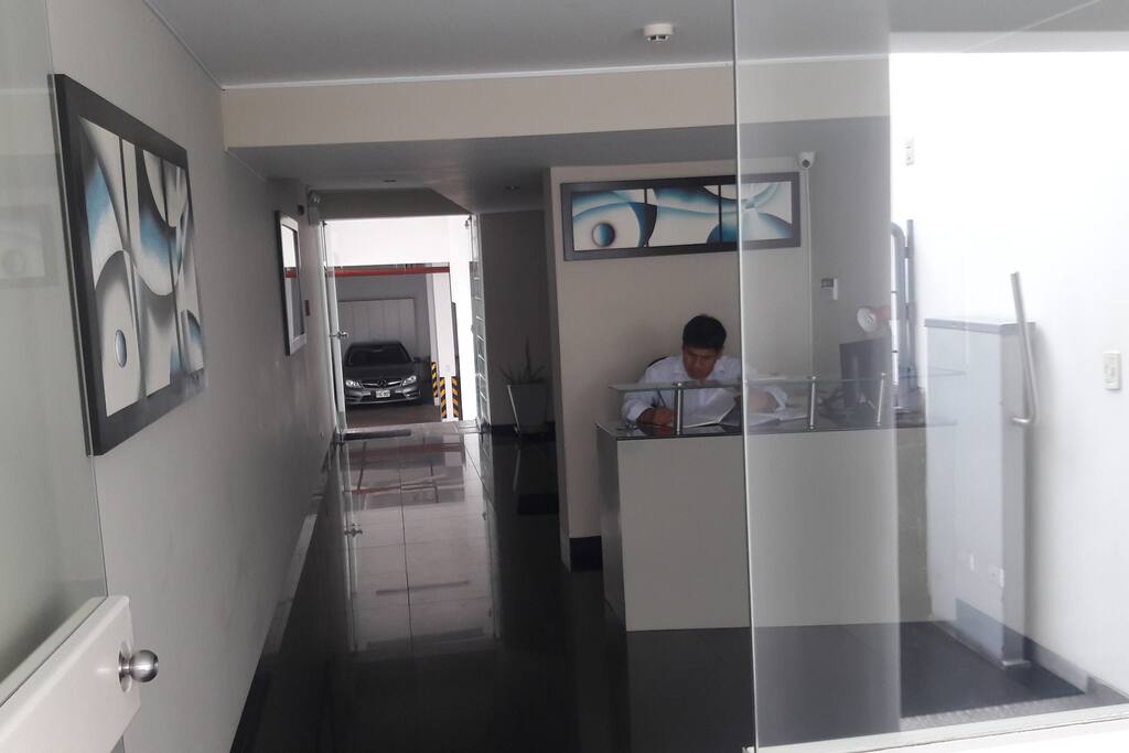 Building entrance