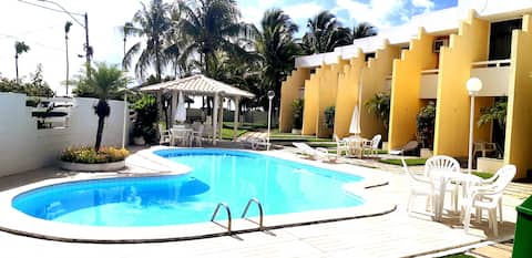 Top performing Airbnb: Beachfront apartment in Guarajuba-BA in Camaçari