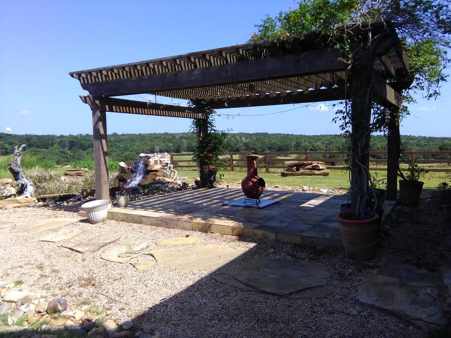 Backyard pagoda