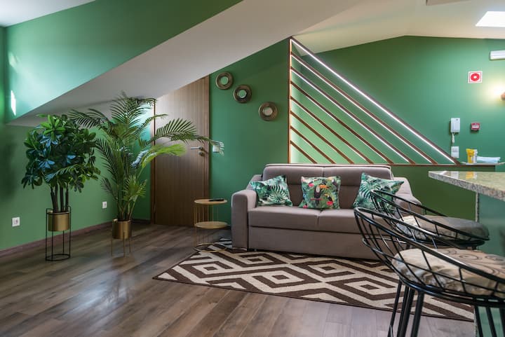 Casa Alta - Quarto Esmeralda - Ponta Delgada