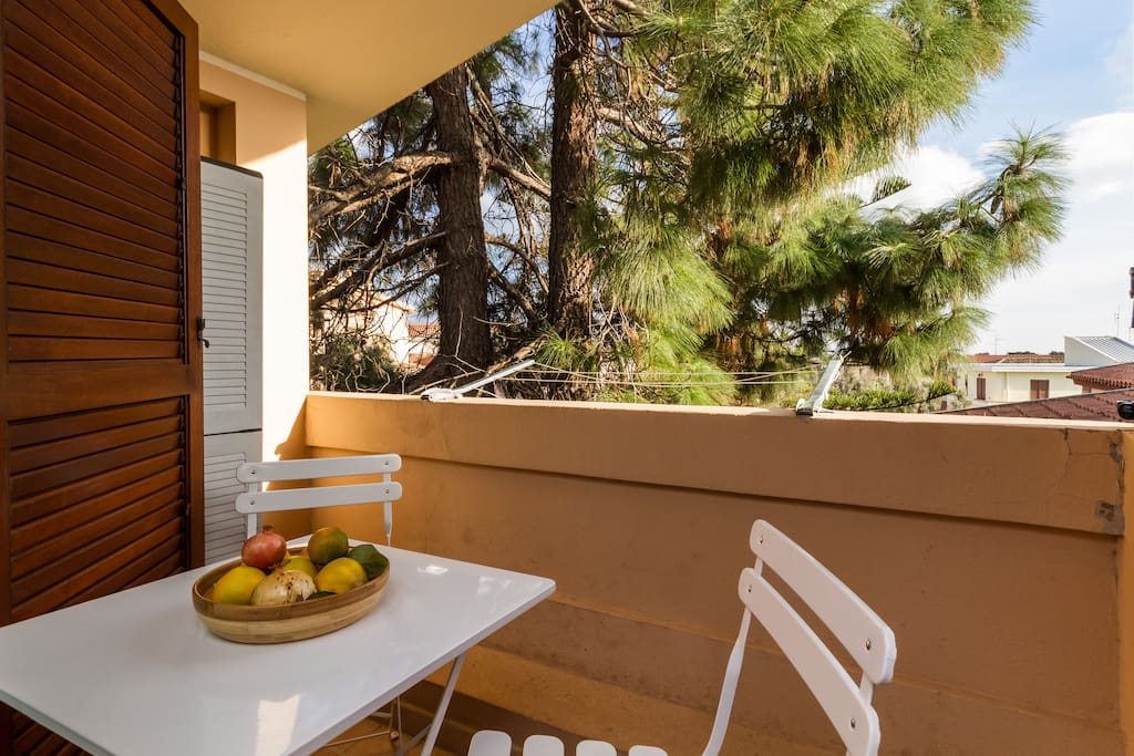 Small balcony