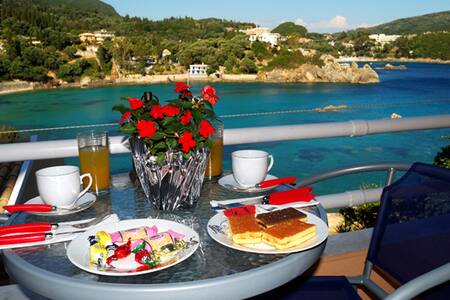 Studios con splendida vista a Paleokastritsa