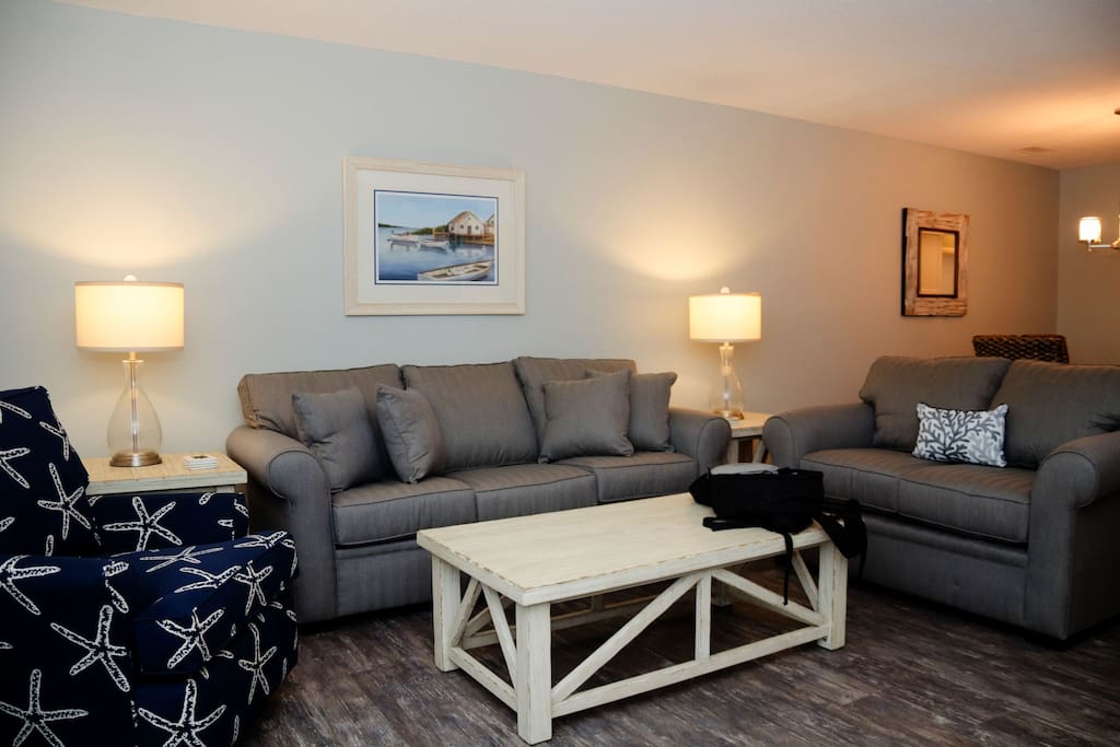 All the furniture is new along with flooring painting, TVs accessories and so much more.