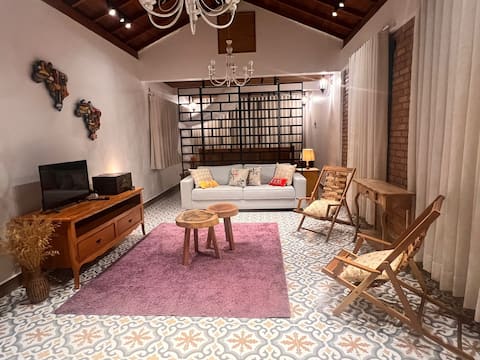 Imóvel de sucesso: Loft Felicidade - Comfort and Refinement! em Carrancas