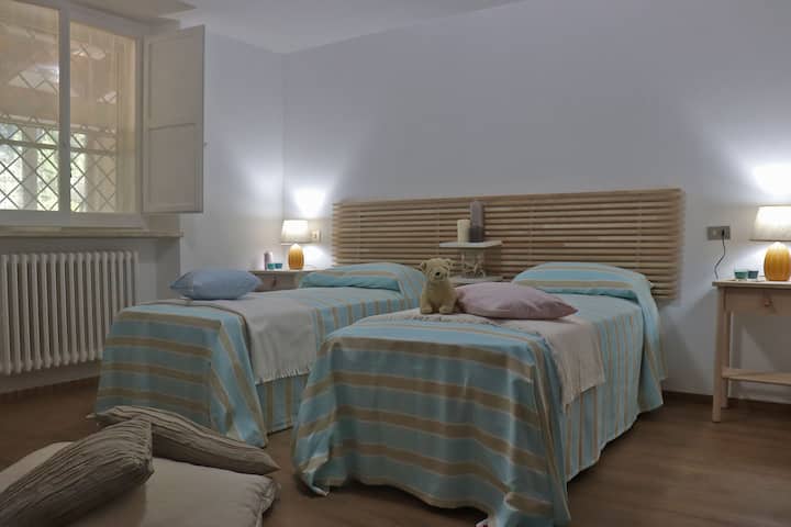 Villa Luisa - Chambre avec lits jumeaux, possibilité d'ajouter un lit simple