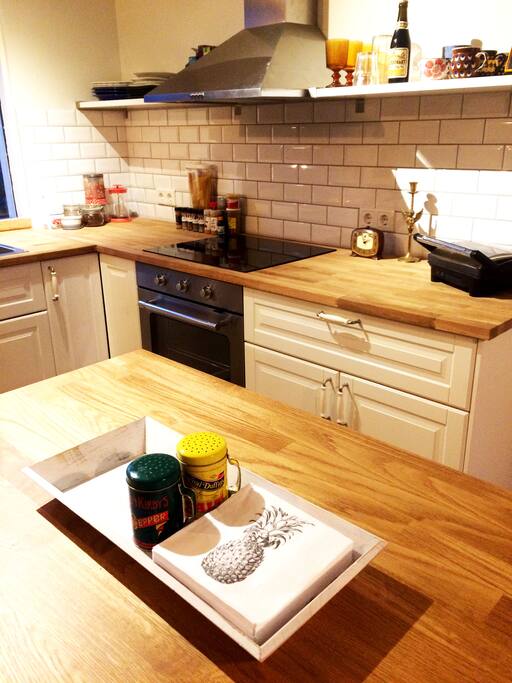 Newly renovated kitchen