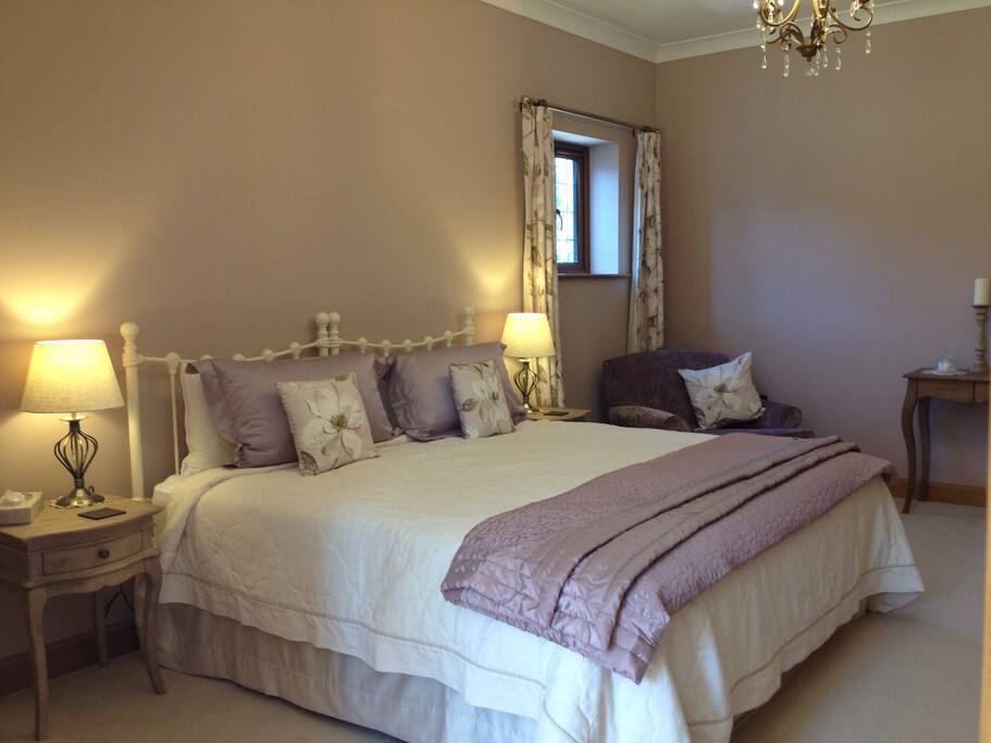 The superking size bed can also be converted into 2 singles.