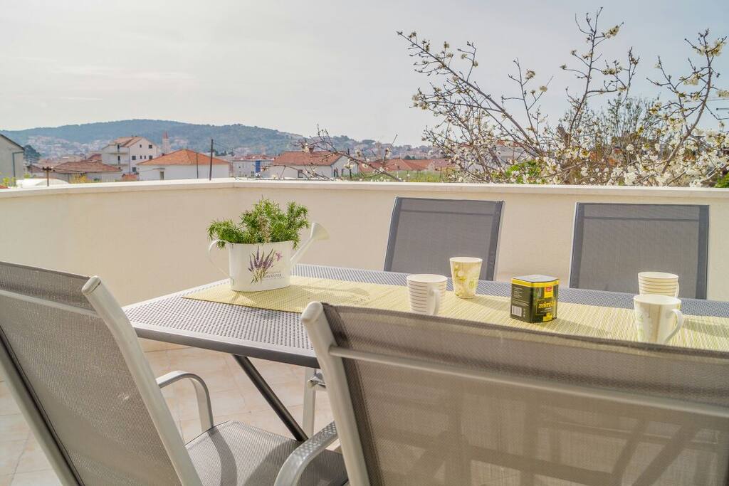 Terrace in the morning