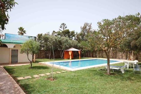Isolated Sidi Rahal Villa with large swimming pool