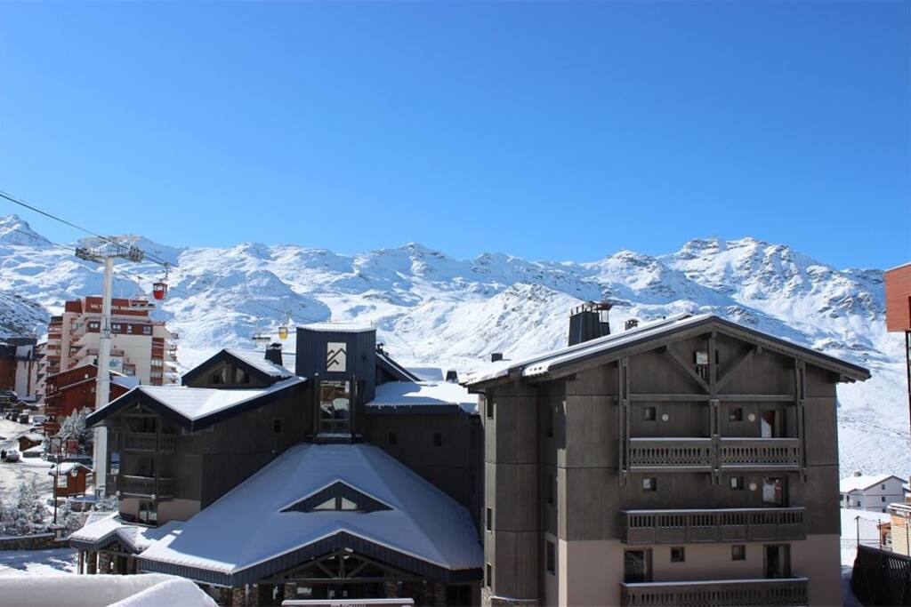 Résidence Lac Du Lou - Vue appartement 102 (Nom appartement: Galibier)