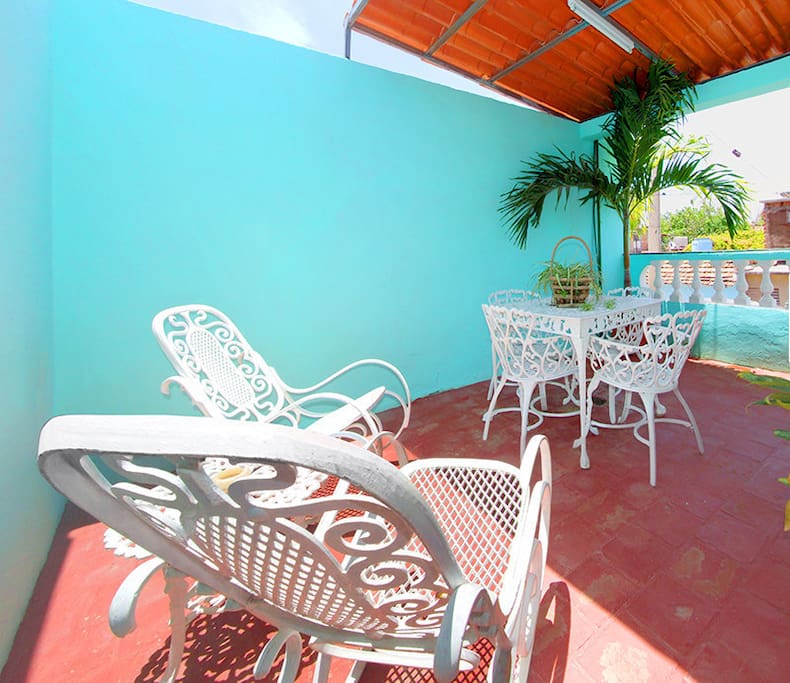 Otra vista de la Terraza.