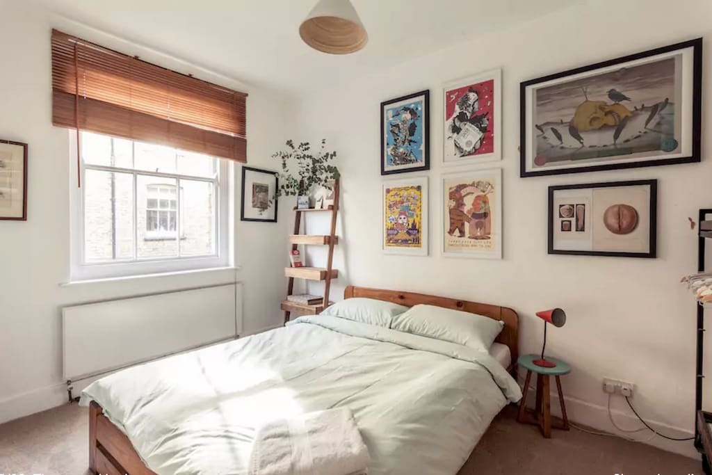Bedroom with comfortable king bed