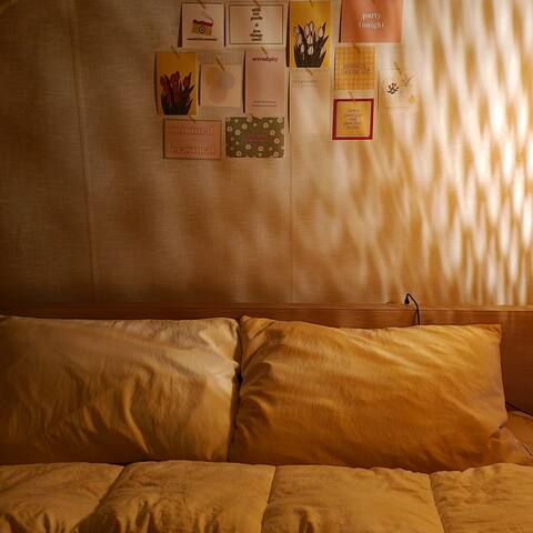 [Cozy day] A cozy accommodation like your own home # Anyang Station Tax Area # Beam Projector # Welcome Tea
