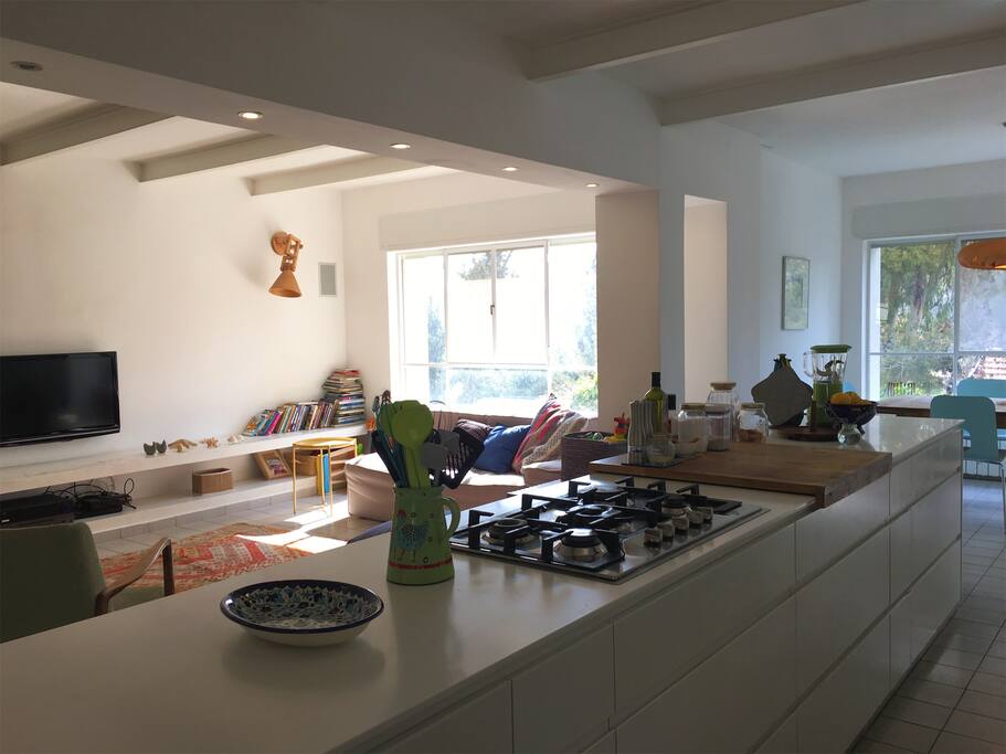 Open floor plan downstairs