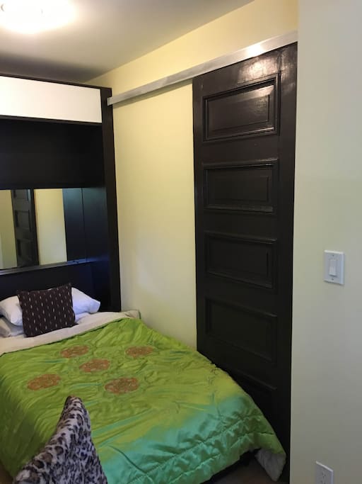 Techline Studio Murphy Bed with mirror and back-lighting