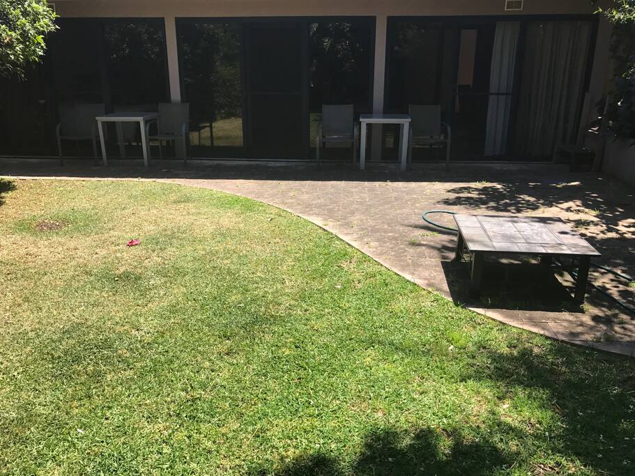 View from middle of the garden