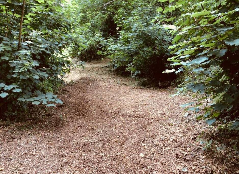 The entrance to The Shack