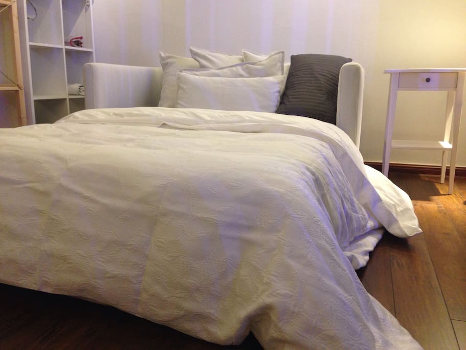 Bed area view