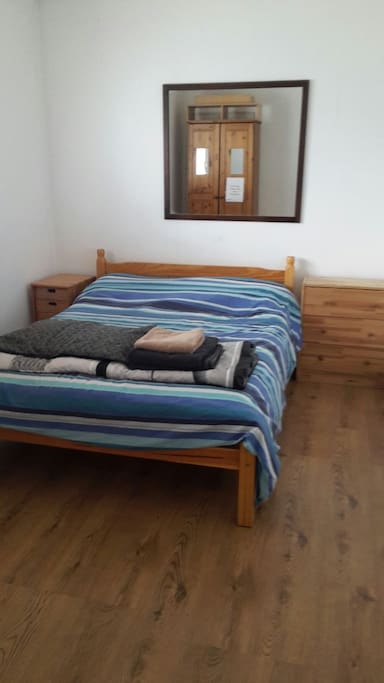 One double bed