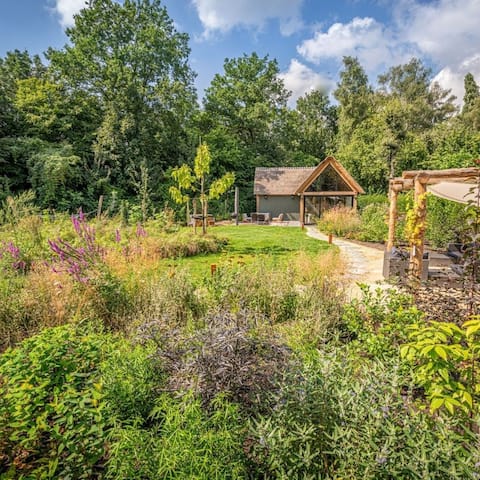 Outdoor house in 't green♡'Bed & Silence'